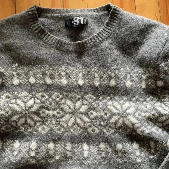 Mohair lambswool  blend sweater - Picture 2 of 6